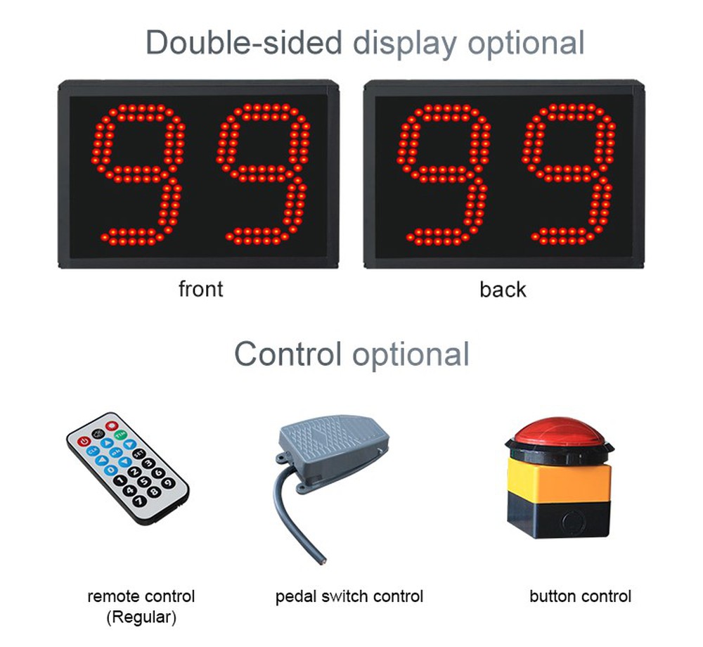 LED race timing counter LED race timing counter
