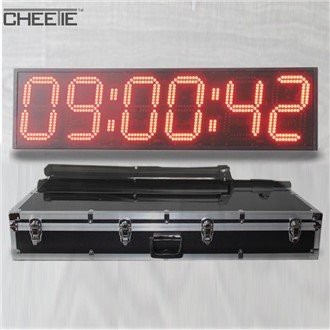 Amserydd Digidol LED Ystafell Ddosbarth gydag Arddangosfa Fawr